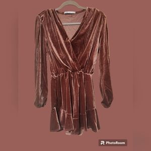 Fraiche velvet romper